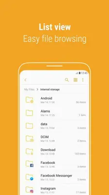 Samsung My Files android App screenshot 1