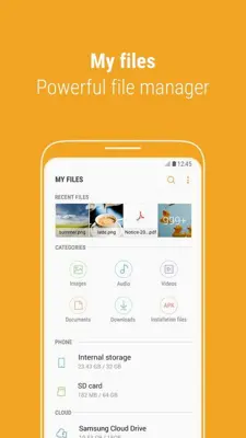 Samsung My Files android App screenshot 2